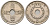 Норвегия 1 крона 1950 Хокон VII (1905-1957) KM 385 медно-никель 92-335