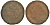 Россия деньга 1748 Елизавета (1741-1762) Биткин к 358 медь 51-3251