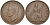 Великобритания 1 пенни 1945 Георг VI (1936-1952) KM 845, Spink 4114 бронза 4149-746