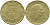 Италия 200 лир 1978 R, шестерня KM 105 алюминиевая бронза 4395-546
