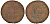 Россия деньга 1748 Елизавета (1741-1762) Биткин к 358 медь 51-3442