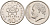 Греция 10 драхм 1992 Демокрит KM 132 медно-никель UNC 92-412