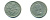 Великобритания 6 пенсов 1954 Елизавета II (1952-2022) KM 903, Spink 4149 медно-никель 80-921