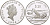 Тувалу 20 долларов 1994 Олимпийские игры 1996 года, плавание KM 24 серебро PROOF 11-101-43