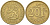 ФИНЛЯНДИЯ 20 ПЕННИ 1966 S KM 47 алюминиевая бронза 3718-1217