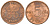 Финляндия 5 пенни 1966 KM 45 медь 4174-815