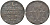 Дания 1 скиллинг 1771 КМ, Кристиан VII (1766-1808) KM 616 (С47) медь    221-221