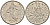 Франция 1/2 франка 1969 KM 931 никель 4150-1157