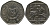 Кипр 50 центов 1993 похищение Европы KM 66 медно-никель 4402-734