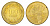 Колумбия 100 песо 2012 KM 296 сталь плакированная латунью UNC 4696-1264