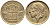 БЕЛЬГИЯ 50 САНТИМОВ 1966 BELGIQUE KM 148.1 бронза 4392-842