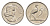 ЮАР 5 центов 1969 Ян ван Рибек (1619-1677), Suid Africa, легенда на африкаанс, райский журавль KM 67.2 медно-никель 4602-956