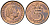 Нидерланды 5 центов 1980 Юлиана (1948-1980) KM 181 бронза UNC 4606-1022