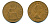 Великобритания 1 пенни 1965 Елизавета II (1952-2022) КМ 897, Spink 4157 бронза 89-845