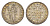 Брауншвейг-Каленберг-Ганновер 2 мариенгроша ND (1698-1714) HB, Георг I (1698-1727), из коллекции Ричарда Б. Смита Welter 2200 серебро 1525-713