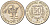 Валютное сообщество стран Западной Африки 50 франков 1981  KM 6 медно-никель  UNC  4595-731