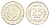 Турция 25 курушей 2009 Кемаль Ататюрк KM 1242 медно-никель 4647-626