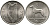 ИРЛАНДИЯ 6 ПЕНСОВ 1964 ИРЛАНДСКИЙ ВОЛКОДАВ KM 13а медно-никель 4525-1141