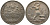 СССР 1 полтинник = 50 копеек 1925 ПЛ, цифра 5 заходит в наковальню KM 89, Федорин 21 серебро 00-00