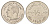 Тунис 1/2 динара 1968 год-тип KM 291 никель UNC 4672-211