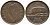 ИРЛАНДИЯ 1/2 ПЕННИ 1943 СВИНЬЯ С ПОРОСЯТАМИ KM 10 бронза 34-921