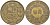 Перу 1 соль 1948 KM 222 латунь 118-1215