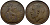 Великобритания 1 пенни 1922 Георг V (1910-1936) КМ 810, Spink 4051 бронза 4389-812