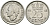 НИДЕРЛАНДЫ 25 ЦЕНТОВ 1948 ВИЛЬГЕЛЬМИНА KM 178 никель 176-848