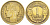 ФРАНЦИЯ 1 ФРАНК 1938 ТИП MORLON KM 885, LE FRANC 219.9 алюминиевая бронза 4402-853