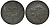 ГЕРМАНИЯ 50 ПФЕННИГОВ 1917 КРИГСГЕЛЬД, ГОРОД ЗОЛИНГЕН, ГОЛОВА ЛЬВА 1529-341