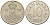 ДАНИЯ 10 ЭРЕ 1975 S; B, МАРГРЕТЕ II (1972-) KM 860.1 медно-никель 116-243