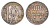Брауншвейг-Каленберг-Ганновер 4 мариенгроша 1698 дикарь, Георг I (1698-1727), из коллекции Ричарда Б. Смита Welter 2190 серебро 1525-531