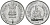 Индия 1 рупия 1995 8-я Всемирная конференция тамилов KM 97.1 сталь UNC 94-137