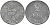 ДАНИЯ 2 ЭРЕ 1963 C;S, ФРЕДЕРИК IX (1947-1972) KM 840,2 цинк 202-657