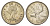 Канада 25 центов 1960 Елизавета II (1952-2022), олень KM 52 серебро 4622-835
