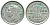 Австралия 3 пенса 1948 m, Георг VI (1937-1952), без букв KM 37a серебро 71-214