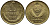 СССР 1 КОПЕЙКА 1988 Федорин 176, ММД KM 126а латунь 4392-1159