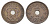 Дания 1 эре 1930 N, Кристиан X (1912-1947) KM 826 бронза 4701-562