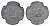Нойбург-на-Дунае 10 пфеннигов 1918 Funck 361.3, Men22.2 22990.2 цинк 4636-749