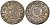 Ливония 1 солид (шелаг, шиллинг) 1648 КОРОЛЕВА КРИСТИНА (1632-1654), ШВЕДСКАЯ ОККУПАЦИЯ, ВЕС 0,67 ГР. KM 2 серебро 1517-1034