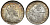 Гонконг 10 центов 1902 Эдуард VII (1901-1910) KM 13 серебро UNC 91-826