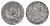 Ольденбург 1/2 марки 1917 Funck 407.1, Men18 14948.4 железо 4659-368