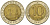 СССР 10 рублей 1991 ЛМД, ГКЧП KM 295, Федорин 15 биметалл 4132-442