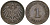Германия 1 пфенниг 1896 F, Вильгельм II (1888-1918) KM 10, J. 10 медь 4608-213