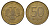 Россия 50 рублей 1993 Y 329.1 алюминиевая бронза UNC 217-816