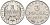 Германия 3 марки 1922 А, третья годовщина Веймарской Конституции KM 29, J.303 алюминий UNC 4574-742