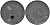 Германия 10 рейхспфеннигов 1940 G KM 101, J. 371 цинк 4116-551