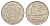 Латвия 50 сантимов 1922 год-тип KM 6 никель 4657-745