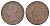 Стрейтс Сетлментс 1 цент 1845 Виктория (1837-1901) KM 3 медь 4642-417