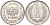 Польша 1 злотый 1982 MW, Народная Республика KM 49.1, Parchimowicz 213u алюминий UNC 4182-1052